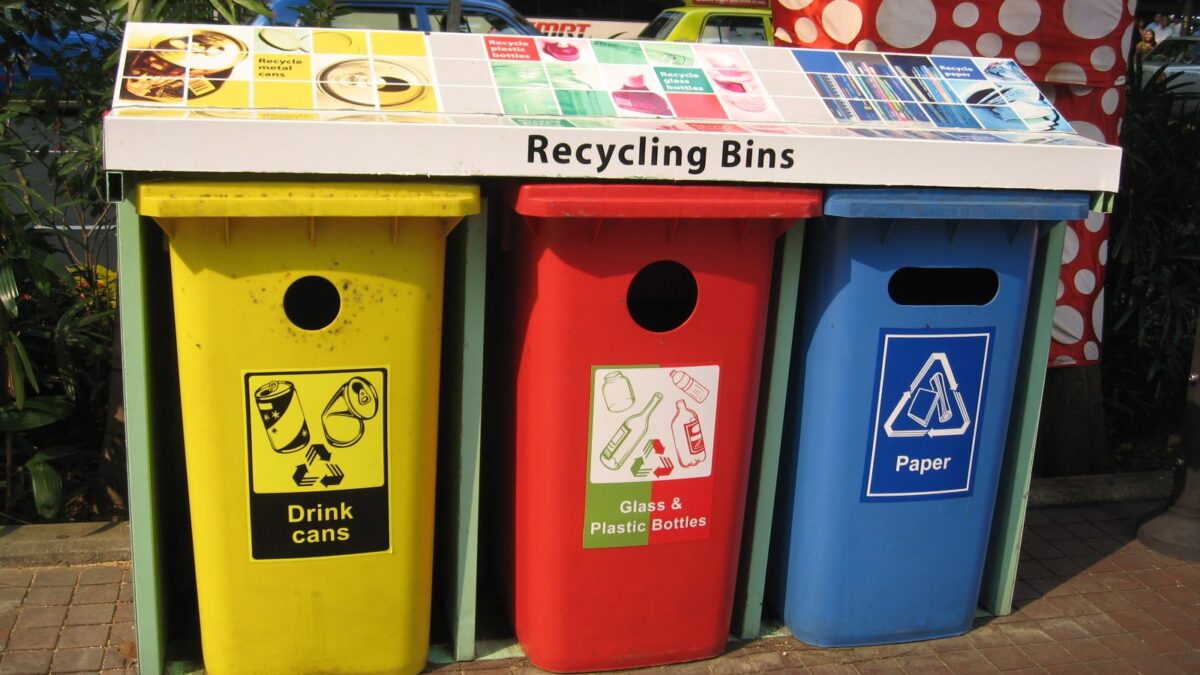 NEA recycling bins, Orchard Road