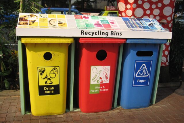 NEA recycling bins, Orchard Road